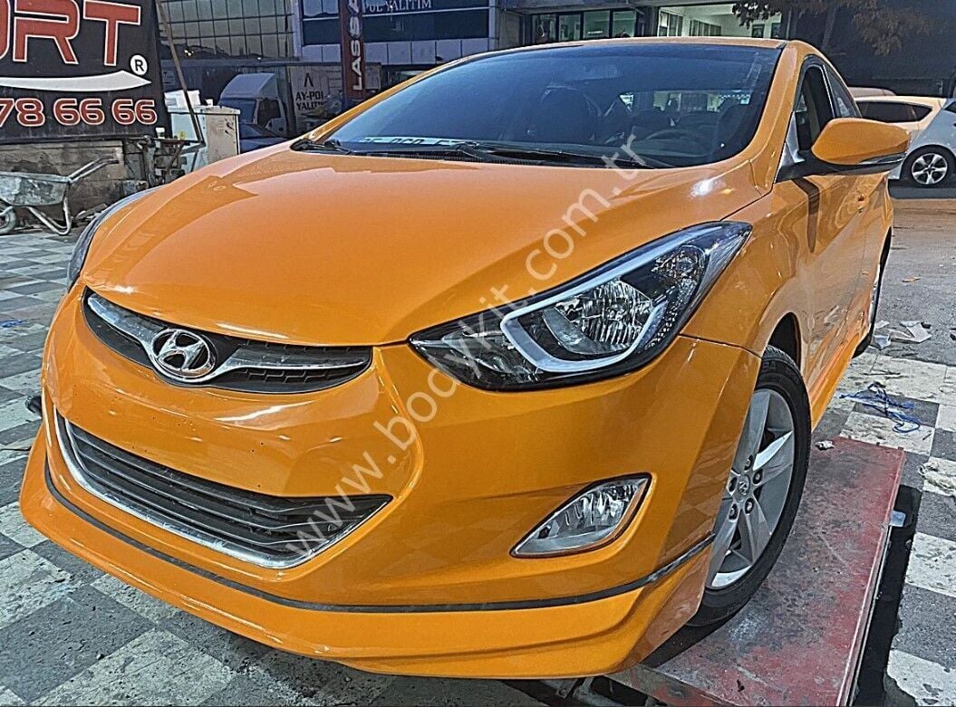Hyundai Elantra Uyumlu Yedek Parça Ön Tampon Eki