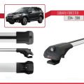 Subaru Forester 4 (SJ) 2014-2018 Arası ile Uyumlu ACE-1 Ara Atkı Tavan Barı Gri 3 Adet