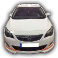 Opel Astra J Hb 2009 - 12 Uyumlu Yedek Parça Rieger Makyajsız Ön Ek Plastik Boyasız