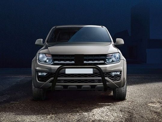 Ford Ranger 2006+ Off Road Siyah Ön Koruma Ön Tampon Koruma Demiri Dinamic Plus AQM4WD