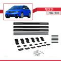Audi S4 2004-2008 Arası ile Uyumlu BASIC Model Ara Atkı Tavan Barı Siyah 3 Adet