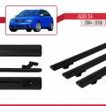 Audi S4 2004-2008 Arası ile Uyumlu BASIC Model Ara Atkı Tavan Barı Siyah 3 Adet
