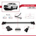 Great Wall Cannon 2019 ve Sonrası ile Uyumlu FLY Model Ara Atkı Tavan Barı Gri 2 Adet