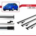 Audi S4 2004-2008 Arası ile Uyumlu BASIC Model Ara Atkı Tavan Barı Gri 3 Adet