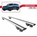 Lincoln Aviator 2020-2024 Arası ile Uyumlu HOOK Model Ara Atkı Tavan Barı Gri 2 Adet
