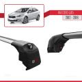 Kia Ceed 2 (JD) SW 2013-2018 Arası ile Uyumlu ACE-2 Ara Atkı Tavan Barı Gri 2 Adet