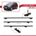 Vauxhall Frontera 2 1999-2004 Arası ile Uyumlu BASIC Model Ara Atkı Tavan Barı Siyah 2 Adet