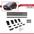 Vauxhall Frontera 2 1999-2004 Arası ile Uyumlu BASIC Model Ara Atkı Tavan Barı Siyah 2 Adet