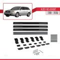 Audi A6 Avant 2001-2005 Arası ile Uyumlu BASIC Model Ara Atkı Tavan Barı Siyah 3 Adet