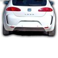 Seat Leon MK2 Uyumlu Yedek Parça Makyajlı Aero Arka Tampon Boyasız Fiber