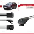 Vauxhall Frontera 2 1999-2004 Arası ile Uyumlu ACE-1 Ara Atkı Tavan Barı Gri 2 Adet