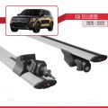 Kia Telluride 2020-2024 Arası ile Uyumlu HOOK Model Ara Atkı Tavan Barı Gri 2 Adet
