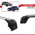 Peugeot 508 SW 2019-2025 Arası ile Uyumlu ACE-2 Ara Atkı Tavan Barı Gri 2 Adet
