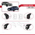 Peugeot 508 SW 2019-2025 Arası ile Uyumlu ACE-2 Ara Atkı Tavan Barı Gri 2 Adet