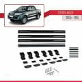 Toyota Hilux 7 (AN30) 2005-2015 Arası ile Uyumlu BASIC Model Ara Atkı Tavan Barı Siyah 3 Adet