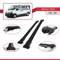 Renault Trafic 2 (X83) 2001-2014 Arası ile Uyumlu FLY Model Ara Atkı Tavan Barı Siyah 2 Adet