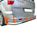 Ford Courier  Uyumlu Yedek Parça  2014 - 2018 Sport Arka Ek Plastik Boyasız