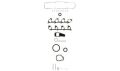 Peugeot 307 406 407 806 Boxer Partner Berlingo Motor Takım Conta Komple 85.00mm