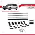 Audi A6 Avant 2001-2005 Arası ile Uyumlu BASIC Model Ara Atkı Tavan Barı Gri 3 Adet