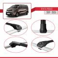 Toyota Proace 2017 ve Sonrası ile Uyumlu ACE-1 Ara Atkı Tavan Barı Siyah 2 Adet