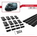 Peugeot Boxer 2 2007 ve Sonrası ile Uyumlu FLY Model Ara Atkı Tavan Barı Siyah 4 Adet