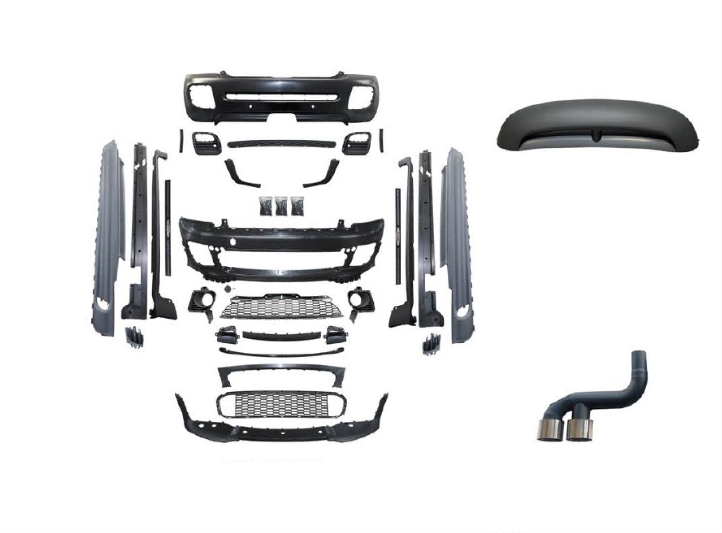 Mini Cooper R56 (2008-2014) Arası Uyumlu JCW Görünüm Body Kit
