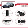 Audi 100 Avanta 1989-1994 Arası ile Uyumlu BASIC Model Ara Atkı Tavan Barı Siyah 3 Adet