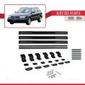 Audi 100 Avanta 1989-1994 Arası ile Uyumlu BASIC Model Ara Atkı Tavan Barı Siyah 3 Adet