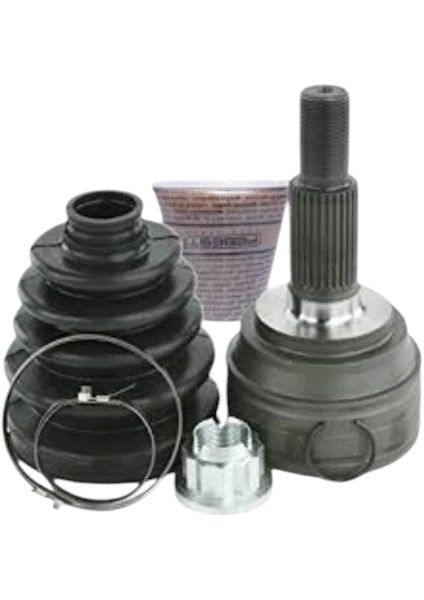Aks Kafası Dıs Abs'Sız 30X28X64,4 Uzunluk:166Mm Vw Touareg 10  Sonrası