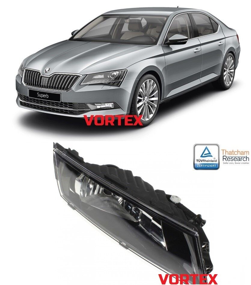 Skoda Superb Sol Sis Farı 2015 Sonrası Uyumlu