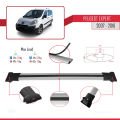 Peugeot Expert 2 2007-2016 Arası ile Uyumlu FLY Model Ara Atkı Tavan Barı Gri 3 Adet