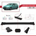 Ford Focus 2 (C307) SW 2005-2010 Arası ile Uyumlu FLY Model Ara Atkı Tavan Barı Siyah 2 Adet