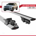 Jeep Grand Cherokee 2022-2024 Arası ile Uyumlu HOOK Model Ara Atkı Tavan Barı Gri 2 Adet