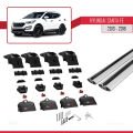 Hyundai Santa Fe 3 (DM) 2013-2018 Arası ile Uyumlu ACE-2 Ara Atkı Tavan Barı Gri 2 Adet