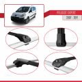 Peugeot Expert 2 2007-2016 Arası ile Uyumlu ACE-1 Ara Atkı Tavan Barı Siyah 4 Adet