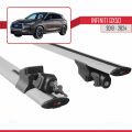 Infiniti QX50 2019-2024 Arası ile Uyumlu HOOK Model Ara Atkı Tavan Barı Gri 2 Adet