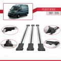 Peugeot Boxer 2 2007 ve Sonrası ile Uyumlu FLY Model Ara Atkı Tavan Barı Gri 3 Adet