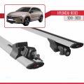 Hyundai Nexo 2019-2023 Arası ile Uyumlu HOOK Model Ara Atkı Tavan Barı Gri 2 Adet