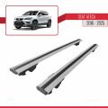 Seat Ateca (KH7) 2016 ve Sonrası ile Uyumlu HOOK Model Ara Atkı Tavan Barı Gri 2 Adet