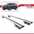GMC Yukon 2021-2024 Arası ile Uyumlu HOOK Model Ara Atkı Tavan Barı Gri 2 Adet