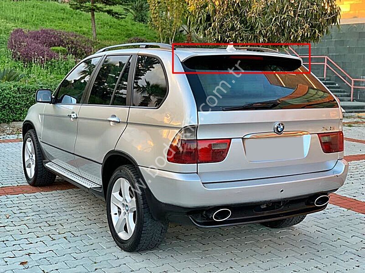 BMW X5 E53 2000-2006 Cam Üstü Spoiler