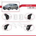 Ford S-Max 2 (CD539) 2015-2023 Arası ile Uyumlu ACE-2 Ara Atkı Tavan Barı Gri 2 Adet