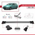 Ford Focus 2 (C307) SW 2005-2010 Arası ile Uyumlu FLY Model Ara Atkı Tavan Barı Gri 2 Adet