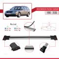 VW Passat B5 Variant 1996-2005 Arası ile Uyumlu FLY Model Ara Atkı Tavan Barı Gri 3 Adet