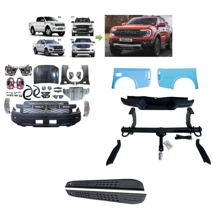 Ford Ranger Raptor T6 / T7 / T8 Upgrade T9 Body Kit Full Set