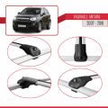 Vauxhall Antara 2007-2016 Arası ile Uyumlu ACE-1 Ara Atkı Tavan Barı Gri 2 Adet