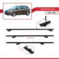 Ford Grand C-Max (C344) 2011-2019 Arası ile Uyumlu BASIC Model Ara Atkı Tavan Barı Siyah 2 Adet