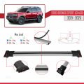 Ford Bronco Sport (CX430) 2021 ve Sonrası ile Uyumlu FLY Model Ara Atkı Tavan Barı Gri 2 Adet
