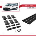 Renault Trafic 2 (X83) 2001-2014 Arası ile Uyumlu FLY Model Ara Atkı Tavan Barı Siyah 3 Adet