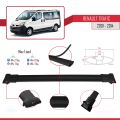 Renault Trafic 2 (X83) 2001-2014 Arası ile Uyumlu FLY Model Ara Atkı Tavan Barı Siyah 3 Adet